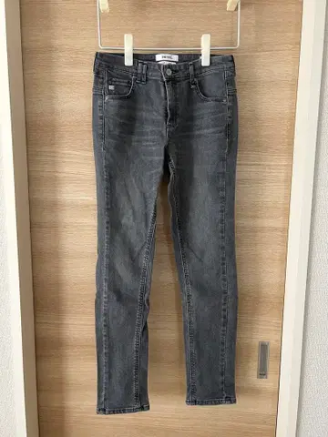 SOMETHING. 그레이 스키니 데님