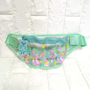 일본 미발매 2018년 구미 베어 팬시 웨스트 파우치 헤이세이 레트로