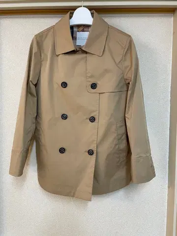 매킨토시 철학 숏 트렌치 자켓 40