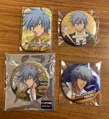신 테니스의 왕자님 [니오 마사하루] 캔뱃지 4개 세트