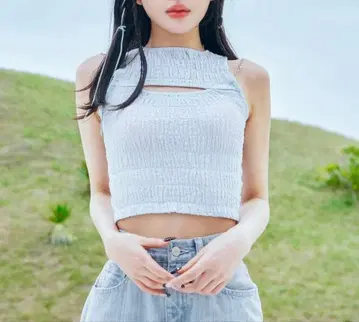 Darich 컷 아웃 셔링 아메스리 상의