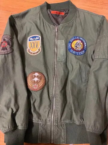 MA-1 플라이트 자켓 올리브 그린