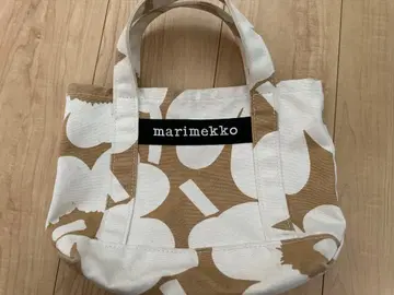 marimekko 토트백 화이트 베이지