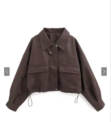 GRL 가죽 자켓 옷깃 2웨이