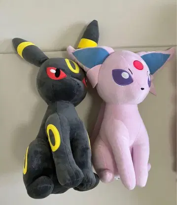 포켓몬스터 모후굿토 봉제 인형 에브이 블래키