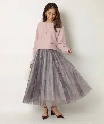 JUSGLITTY 시어 체크 스커트