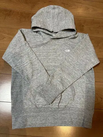 THE NORTH FACE 그레이 후드 부착 후드티