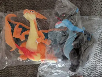 택 포함 새상품 봉제 인형 메가리자몽X 메가리자몽Y 포켓몬 센터