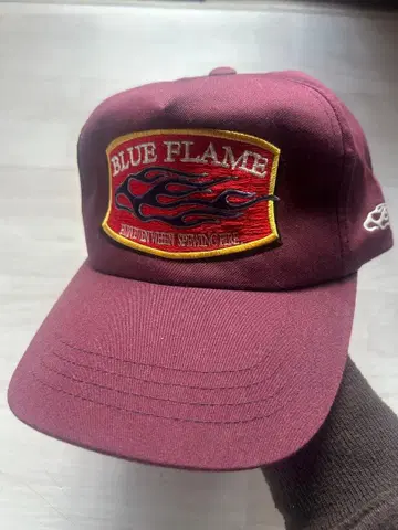 LXPL BLUE FLAME 트래커 캡 와펜