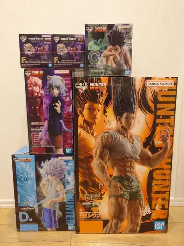 제일복권 헌터헌터 C D E F 라스트 원상 미개봉 새상품 세트