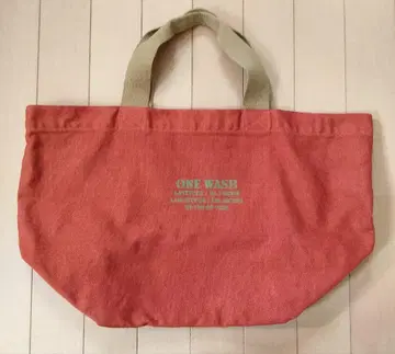 ONE WASH 토트백 빅 토트백 캐주얼