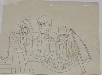 z37 루팡 3세 직필 동영상 [ 루팡 일행 3명 ]