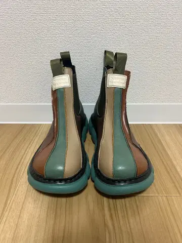 통굽 사이드 고어 부츠