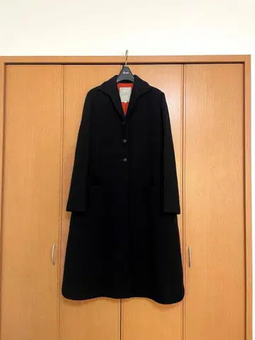 시빌라 롱 코트 블랙