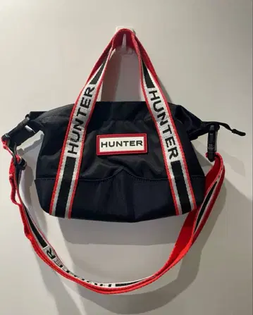 HUNTER 2way 숄더백 블랙