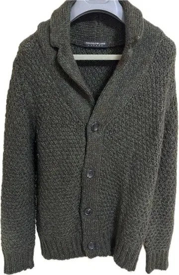 TOMORROWLAND tricot 숄카라 로우게이지 가디건