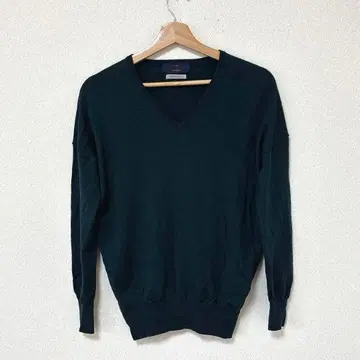 framework V넥 니트 울 100%