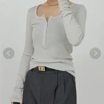 GALLARDAGALANTE 헨리넥 롱 슬리브 Tee