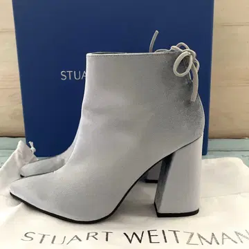 스튜어트 와이츠먼 벨벳 여성용 숏 부츠 스웨이드 새상품