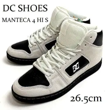 새상품 DC SHOES 맨테카 4 HI S 슈퍼 스웨이드 26.5cm