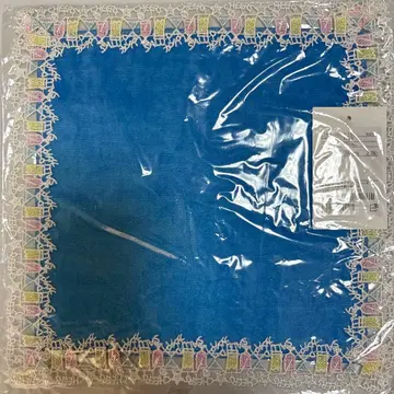 치카자와 레이스 손수건 칵테일 라이트 블루 유나이티드 애로우즈 별주