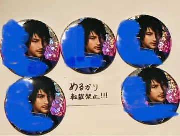 진 삼국무쌍 8 외출 대사 홀로그램 캔뱃지 순유 시크릿 세트