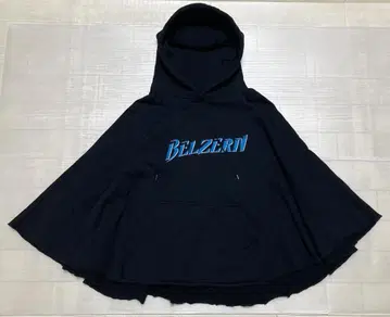 AVALONE 아발론 BELZERN 판초 후디 F 사이즈 블랙