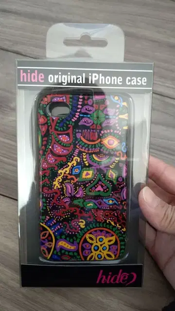 hide iPhone 케이스 사이키 패턴