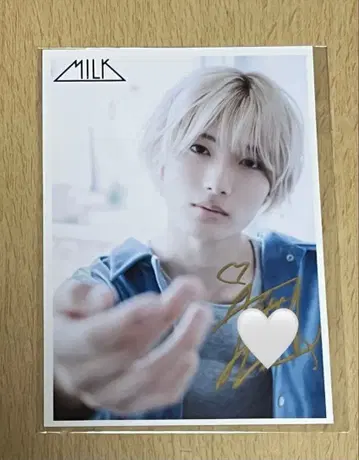 M!LK 야마나카 유타로 12번째 사인 포함 브로마이드 10장 세트