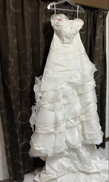 화이트 웨딩 드레스 프린세스 라인 마츠오 13호~17호