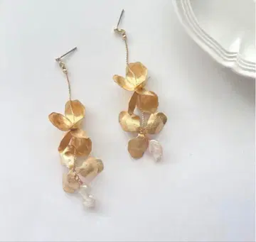 [ 새상품급 ] shiro 귀걸이 calin gold