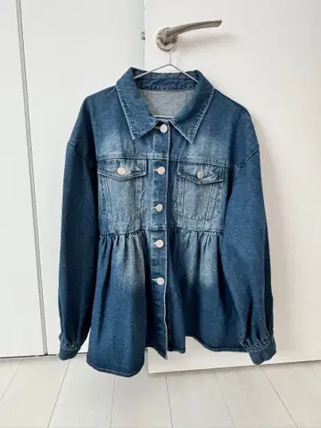 prose verse 페플럼 데님 L 사이즈