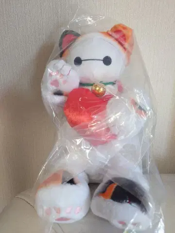 미사용 새상품 베이맥스 마네키네코 봉제 인형 설날