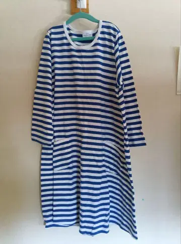 marimekko 스트라이프 패턴 원피스