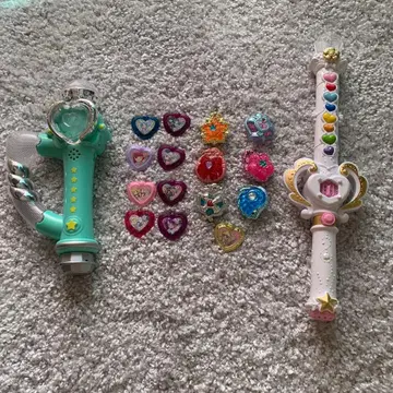 프리큐어 완구 세트 하트형 액세서리 포함