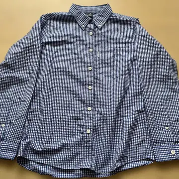 mont-bell 몽벨 체크 무늬 긴팔 셔츠 XL