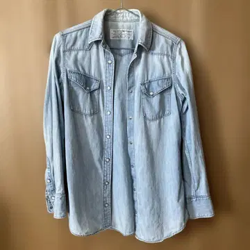 두지엠 클라세 일본제 데님 웨스턴 셔츠 36