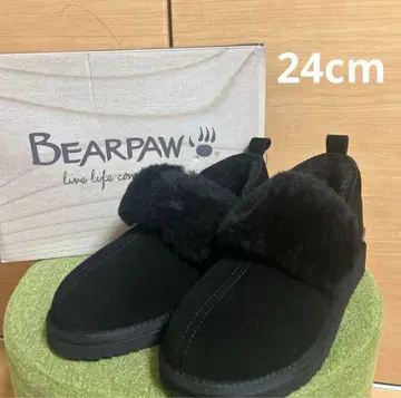 새상품 BEARPAW 베어파우 블랙 어그 부츠 2way 24cm