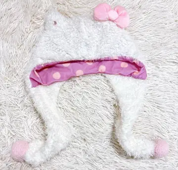 레어 2014년 USJ 유니버셜 헬로키티 팬캡 헤이세이 레트로 스톤