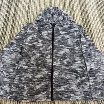 GILEVANS 그레이 계열 카모플라쥬 후드티 L