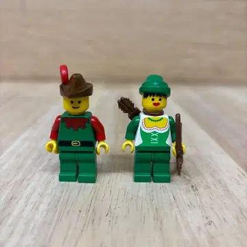 레고 6071 포레스트 우먼 미니 피규어 성 시리즈 레트로