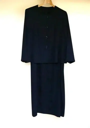 오더 제품 블랙 스커트 수트 셋업 블랙 포멀