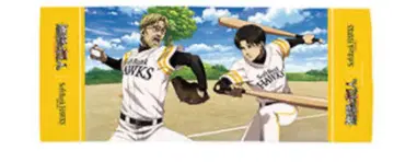 2024 리바이 vs 지크 진격의 거인 퍼시픽 리그 콜라보 호크스 타월