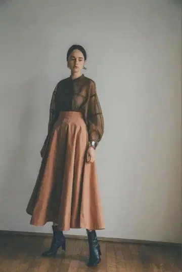 CLANE SWITCH SHEER SHIRT 클라네 시어 셔츠