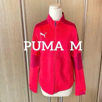 푸마 PUMA 축구 트레이닝 자켓 집업 로고 포함 M