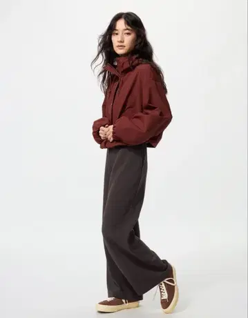 웜 플리스 스트레이트 팬츠 XS 택 포함