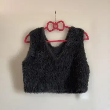 택 포함 디니테코리에 퍼 베스트 차콜 그레이 인기