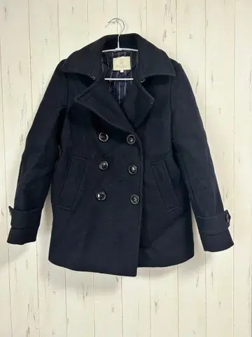 BEAUTY&YOUTH 네이비 더블 브레스트