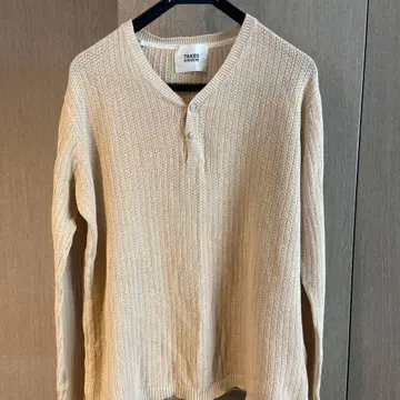 TAKEO KIKUCHI 베이지 가디건