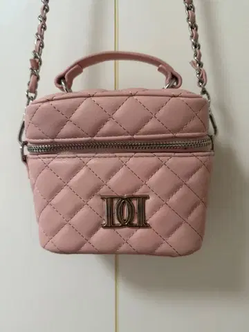 Darich 핑크 퀼팅 숄더백